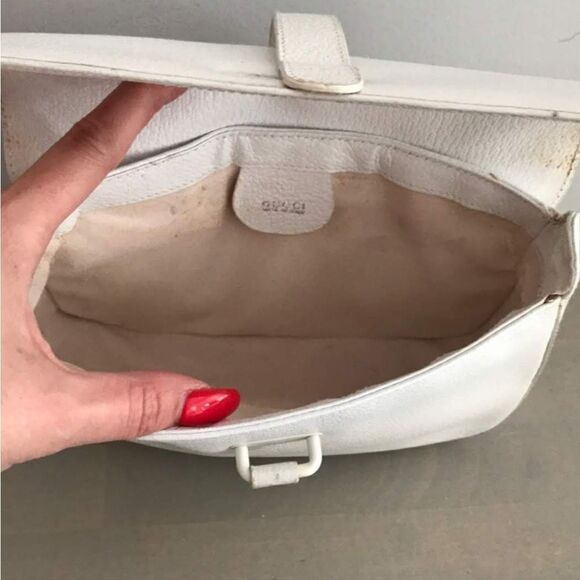 🐢 Authentic Gucci Vintage Clutch. - Picture 4 of 9